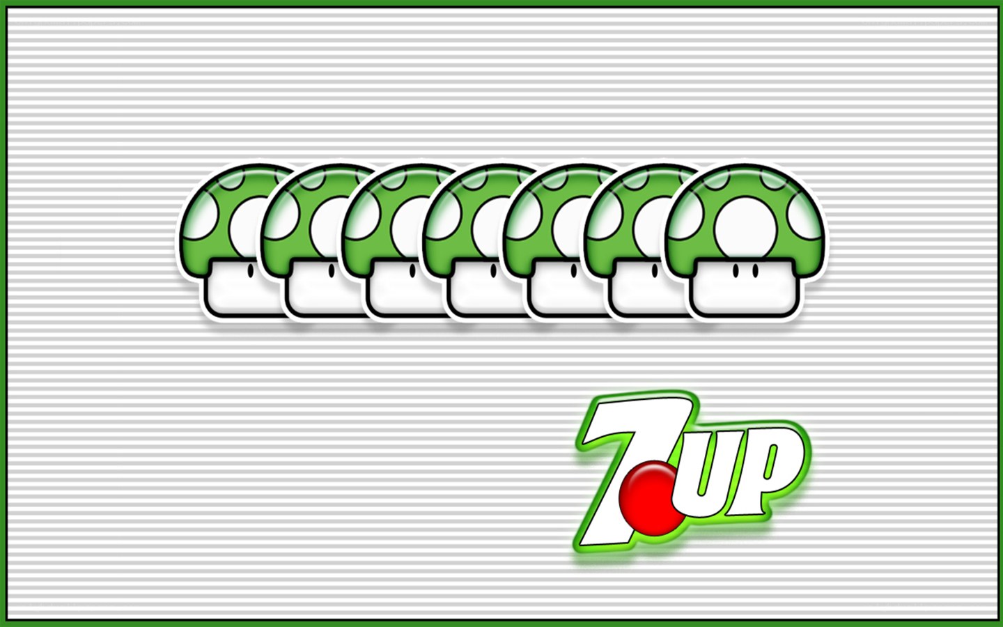 7UP and mushrooms