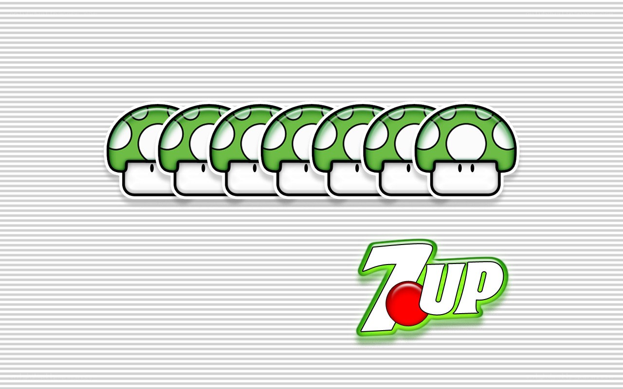 7up and mushrooms