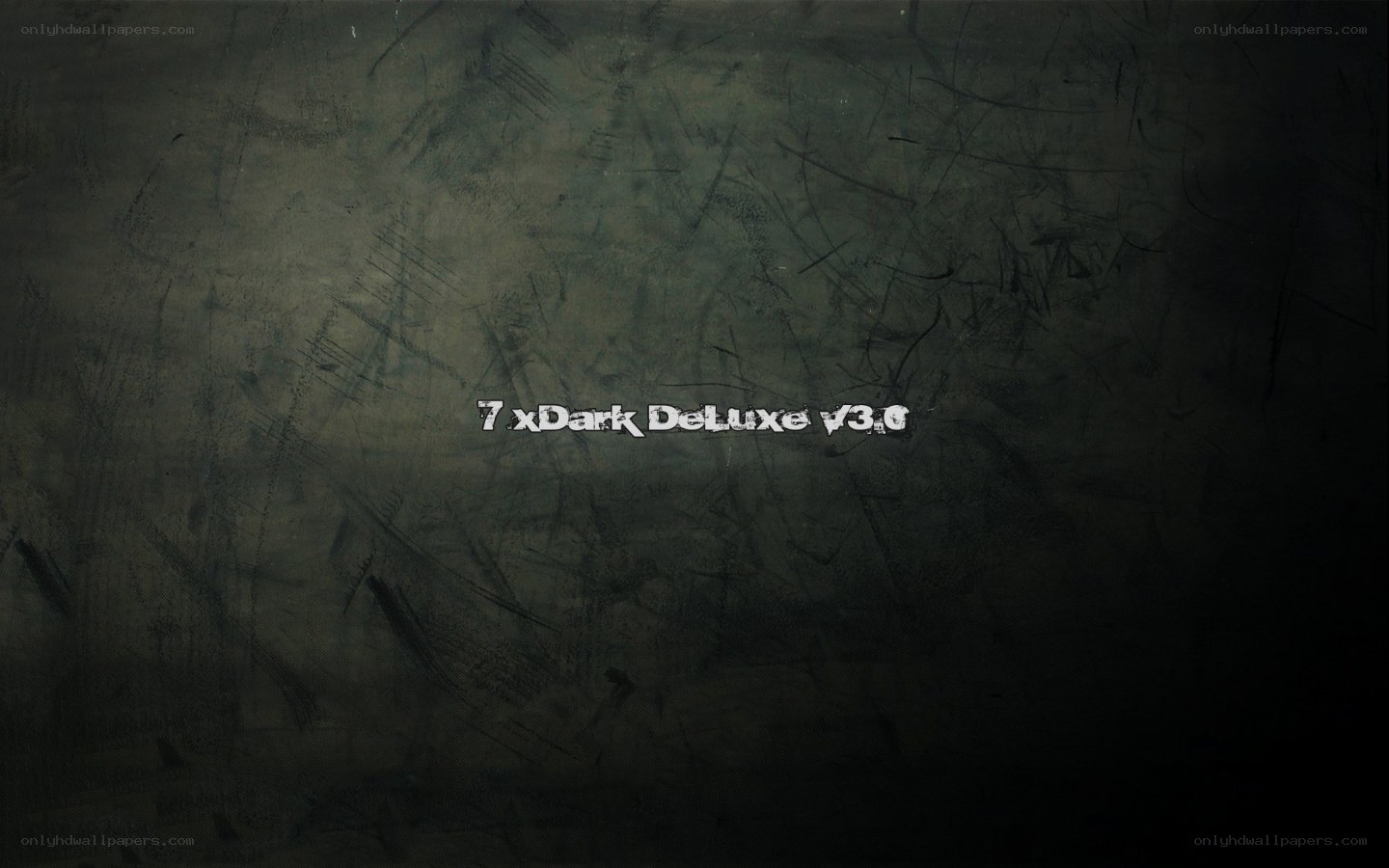 7xDark Deluxe v3.0 title screen