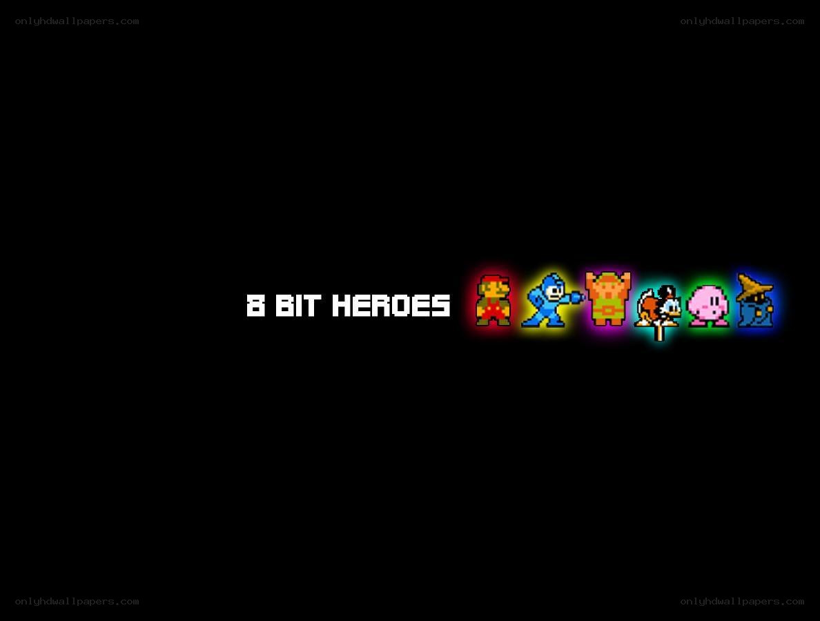8-bit heroes characters
