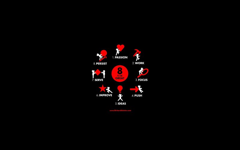 8 steps to be great
