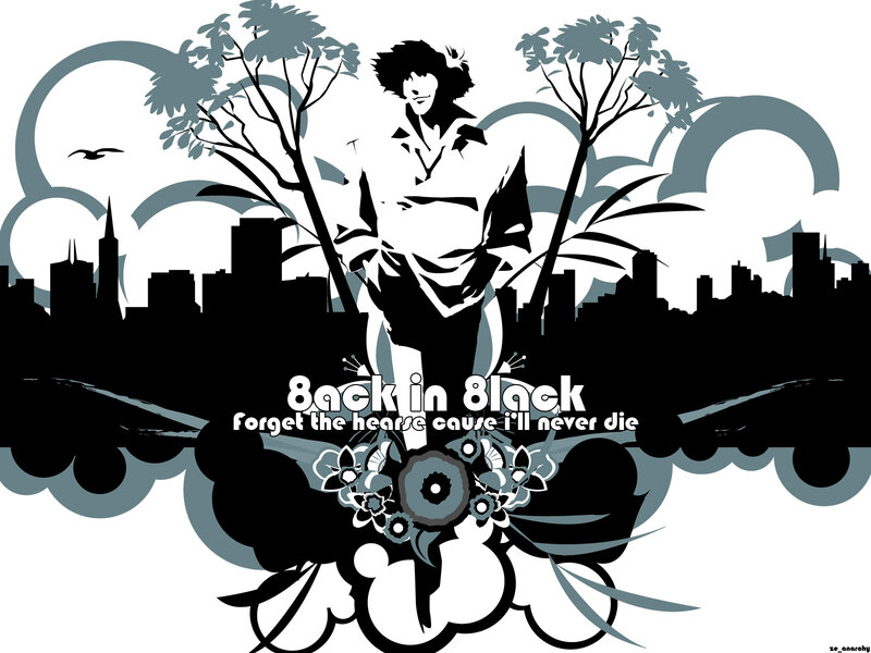 8ack in Black artwork