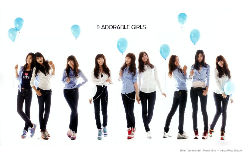 9 Adorable Girls promotional photo