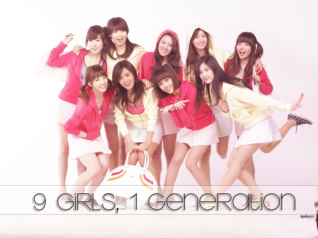 9 girls, 1 generation
