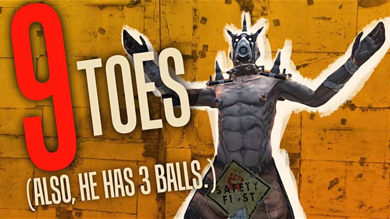 9 Toes Character Art