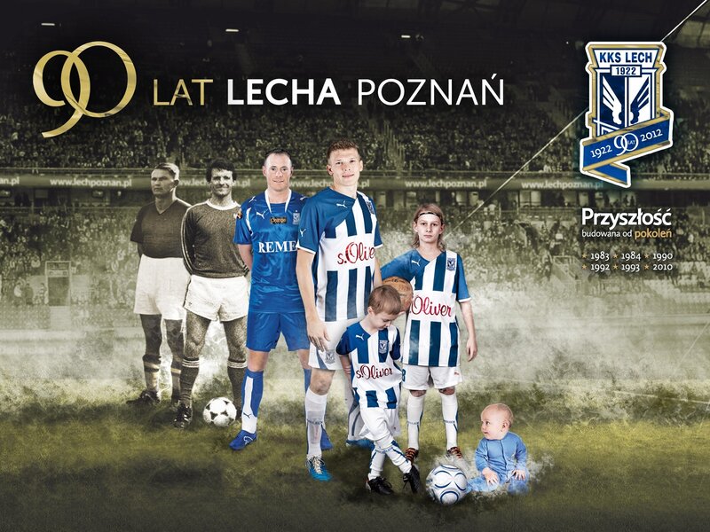 90 years of Lech Poznań