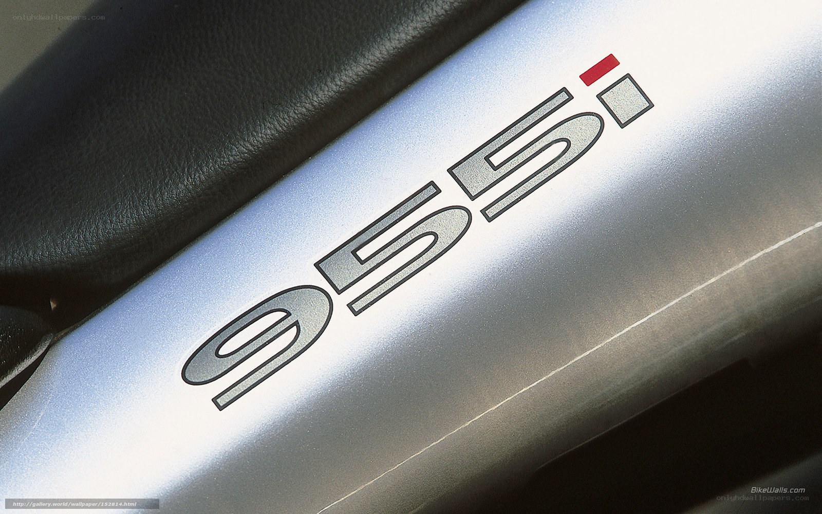 955i motorcycle model badge
