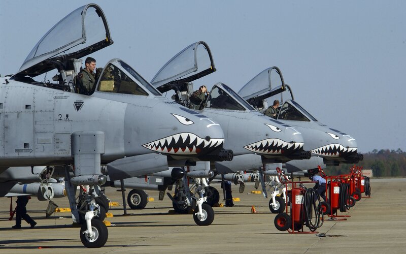 A-10 Thunderbolt II Aircraft — Gray, Operational