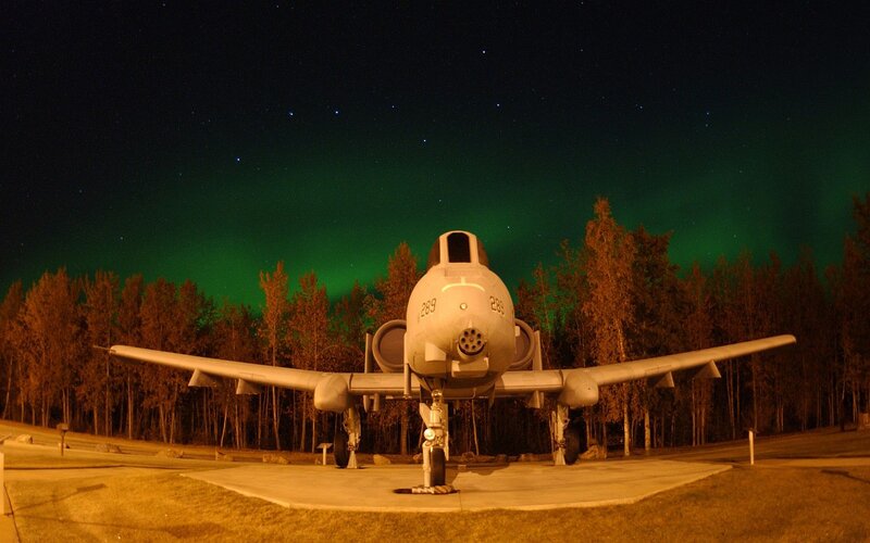 A-10 Thunderbolt II Aircraft — Green