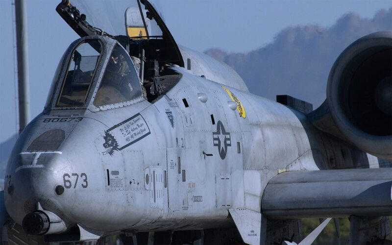 A-10 Thunderbolt II close-up