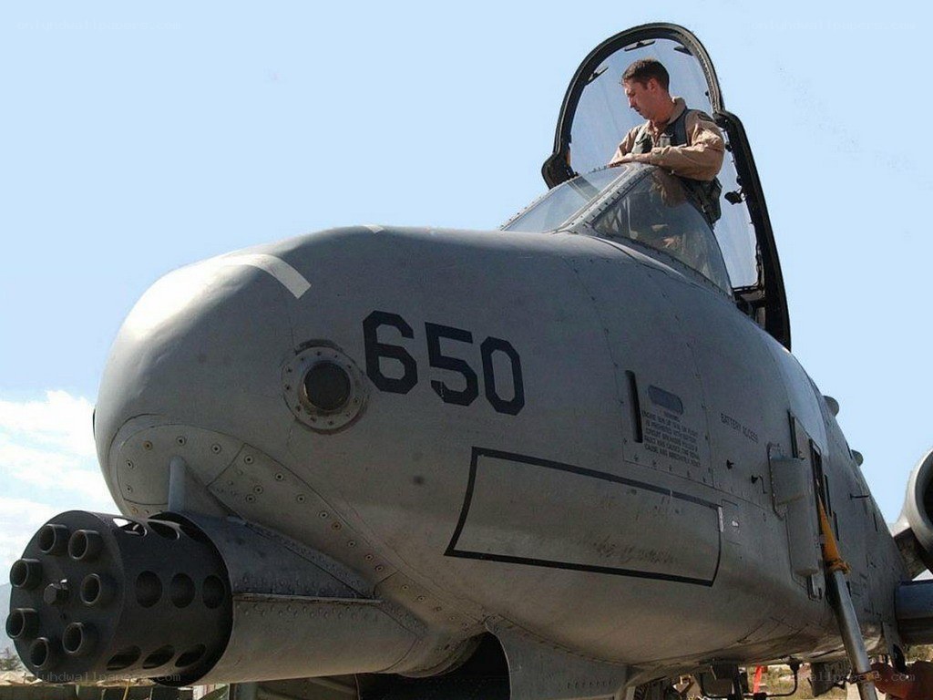 A-10 Thunderbolt II cockpit
