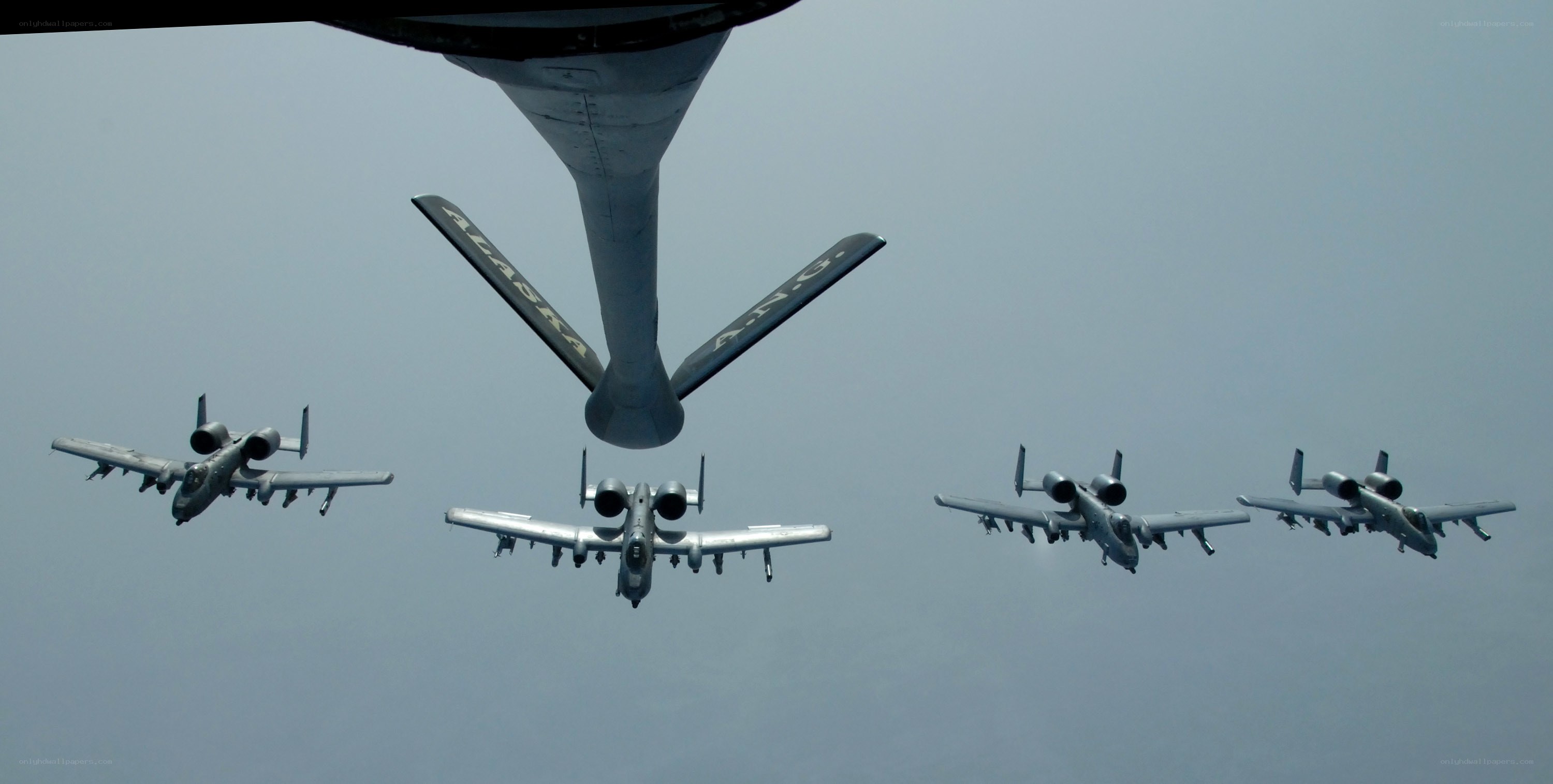 A-10 Thunderbolt II formation