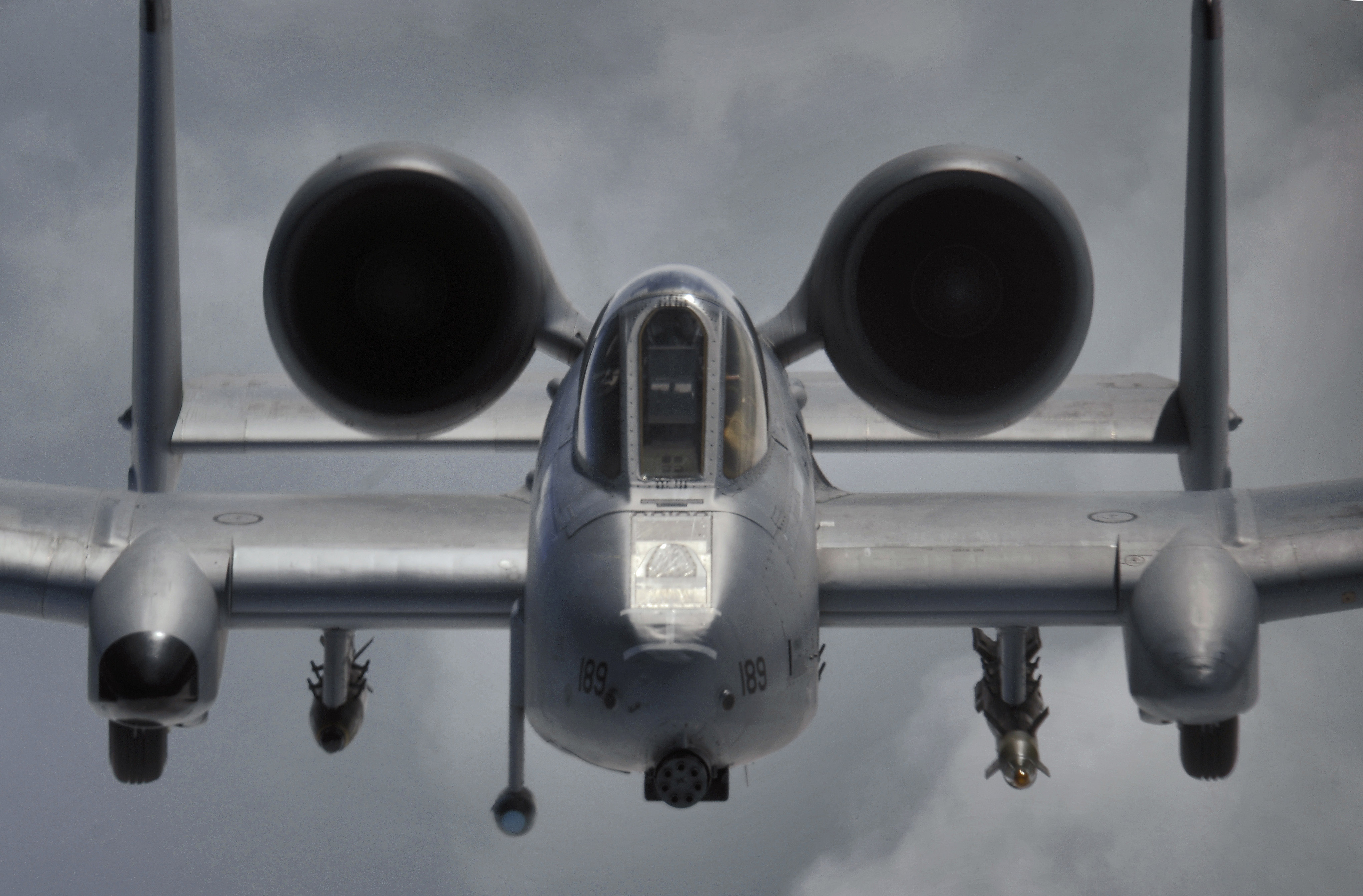 A-10 Thunderbolt II front view