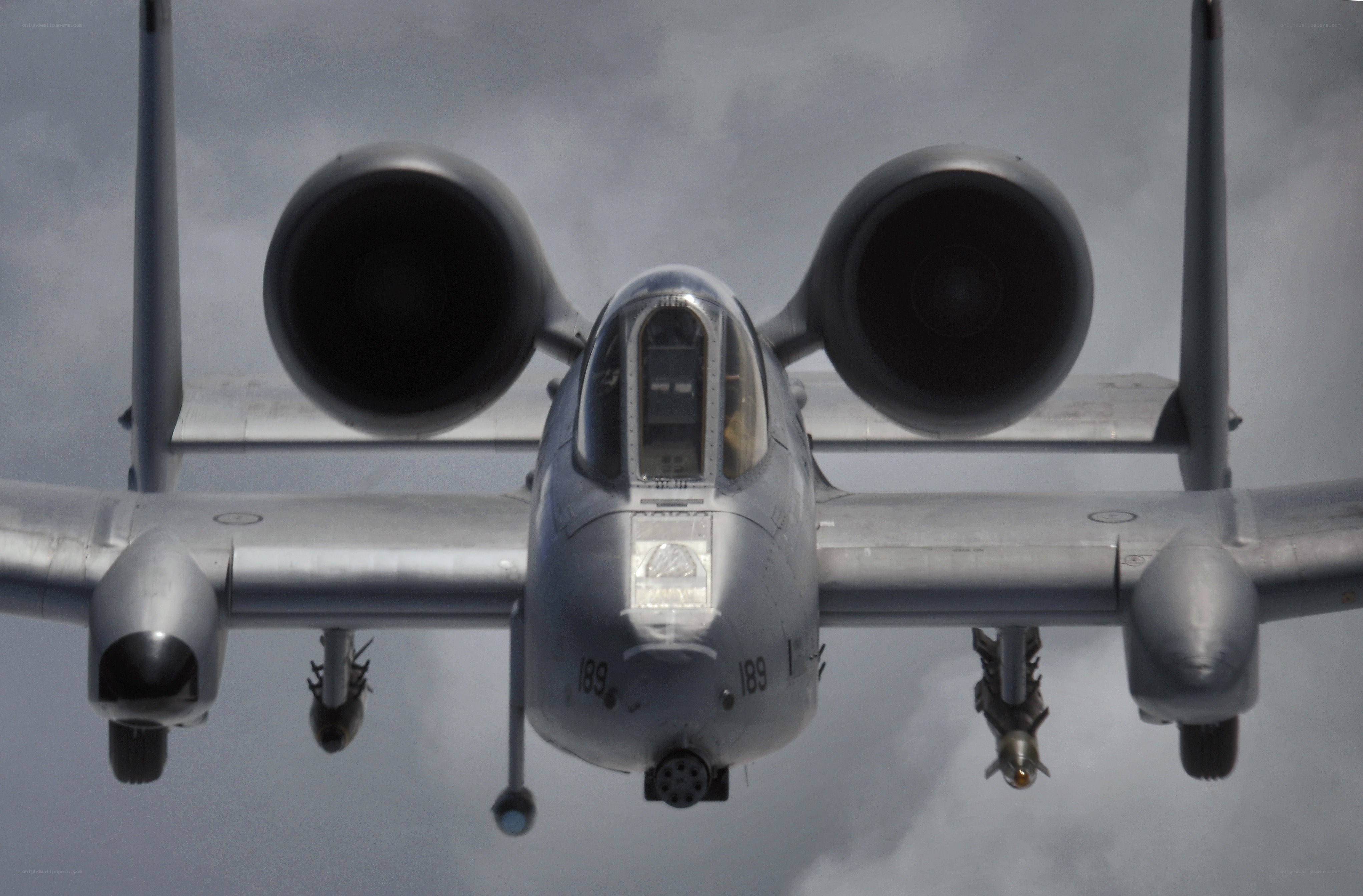 A-10 Thunderbolt II front view