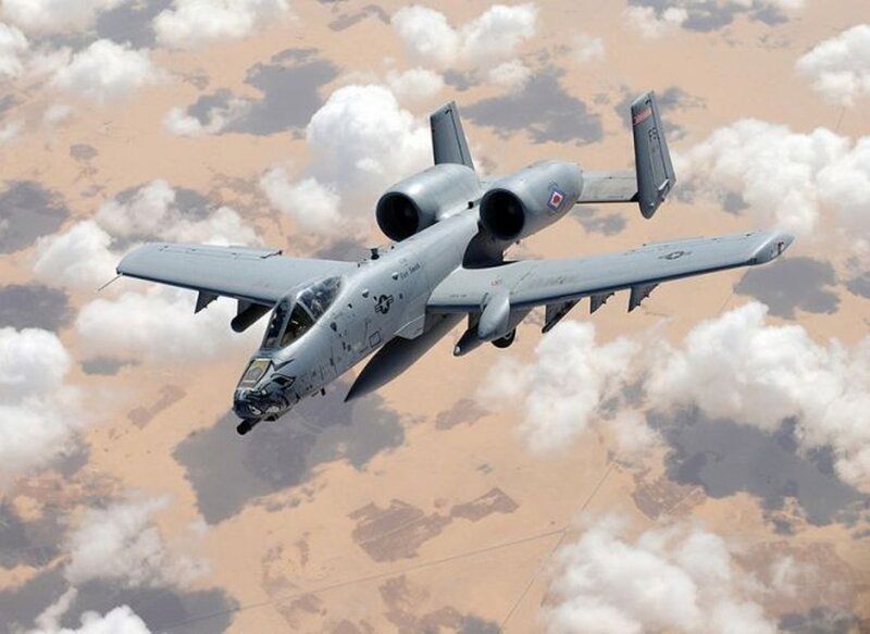 A-10 Thunderbolt II — Gray, Dramatic, Afternoon, Photograph, Aircraft, Clouds