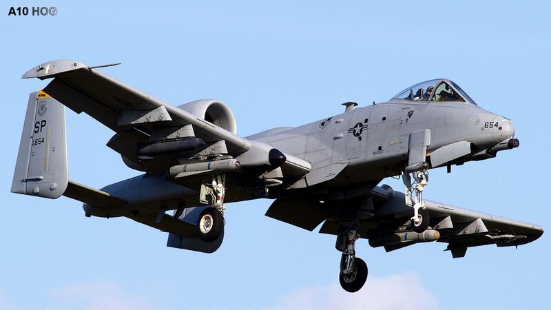 A-10 Thunderbolt II — Gray, Dramatic, Afternoon, Photograph, Aircraft, Landing Gear
