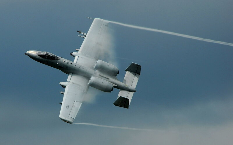 A-10 Thunderbolt II — Gray, Dynamic, Photograph
