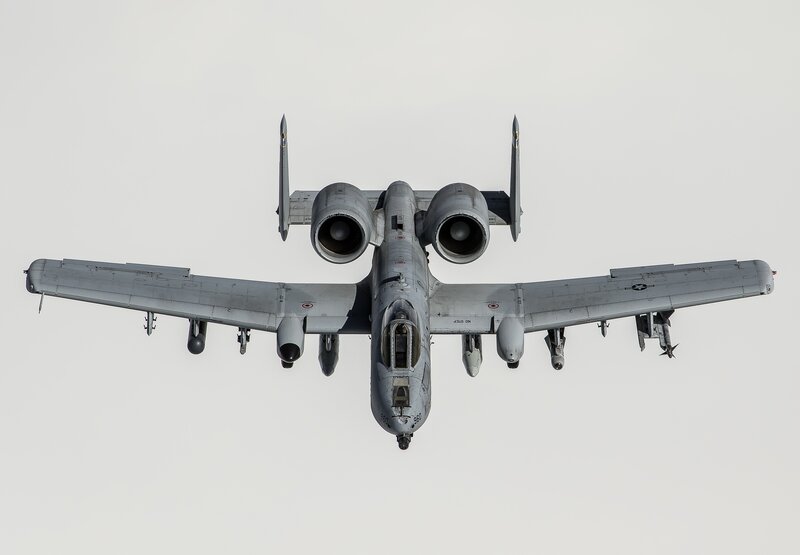 A-10 Thunderbolt II — Gray, Neutral, Photograph