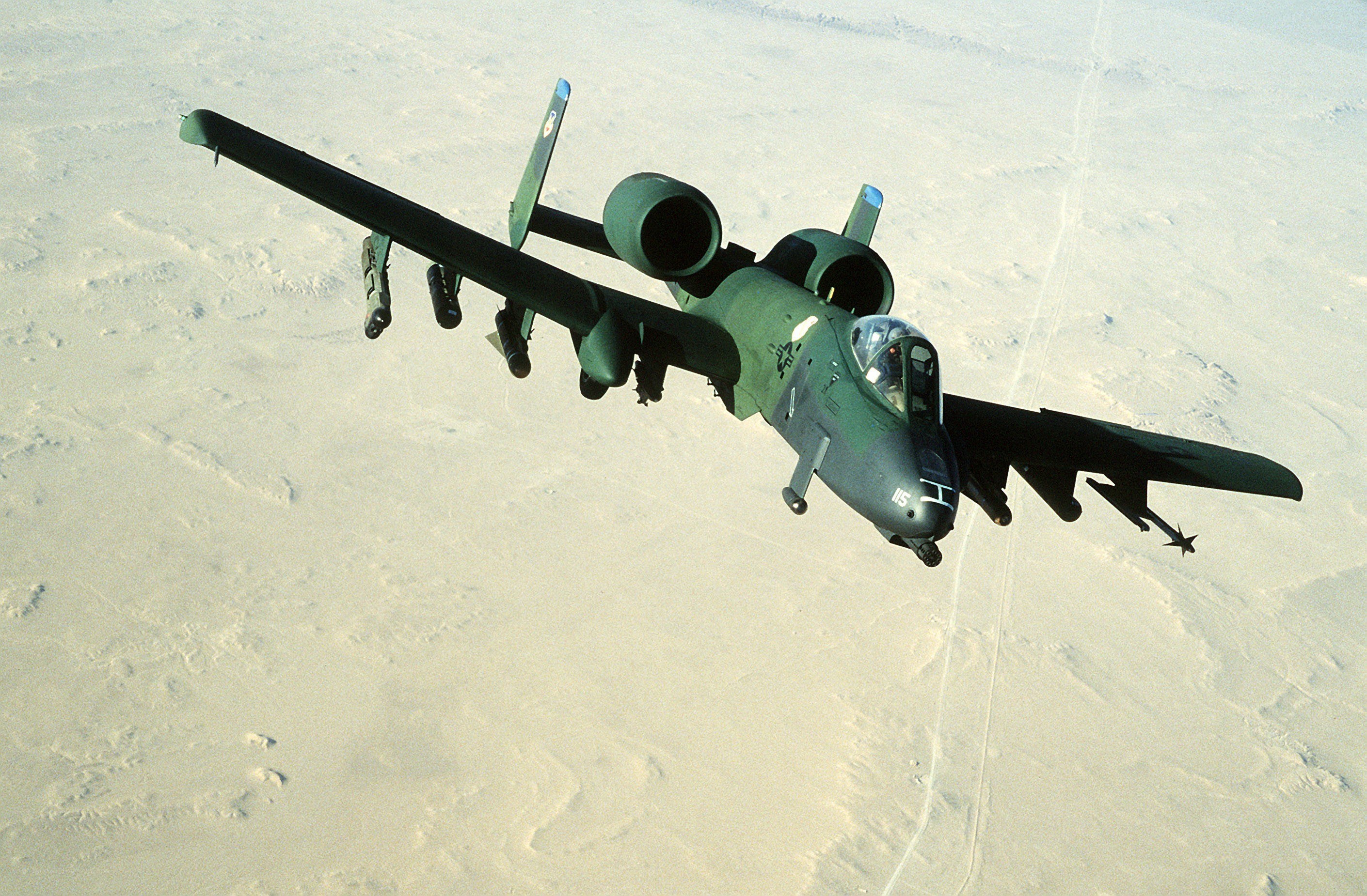 A-10 Thunderbolt II in flight