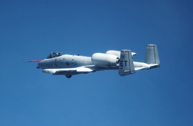 A-10 Thunderbolt II in flight