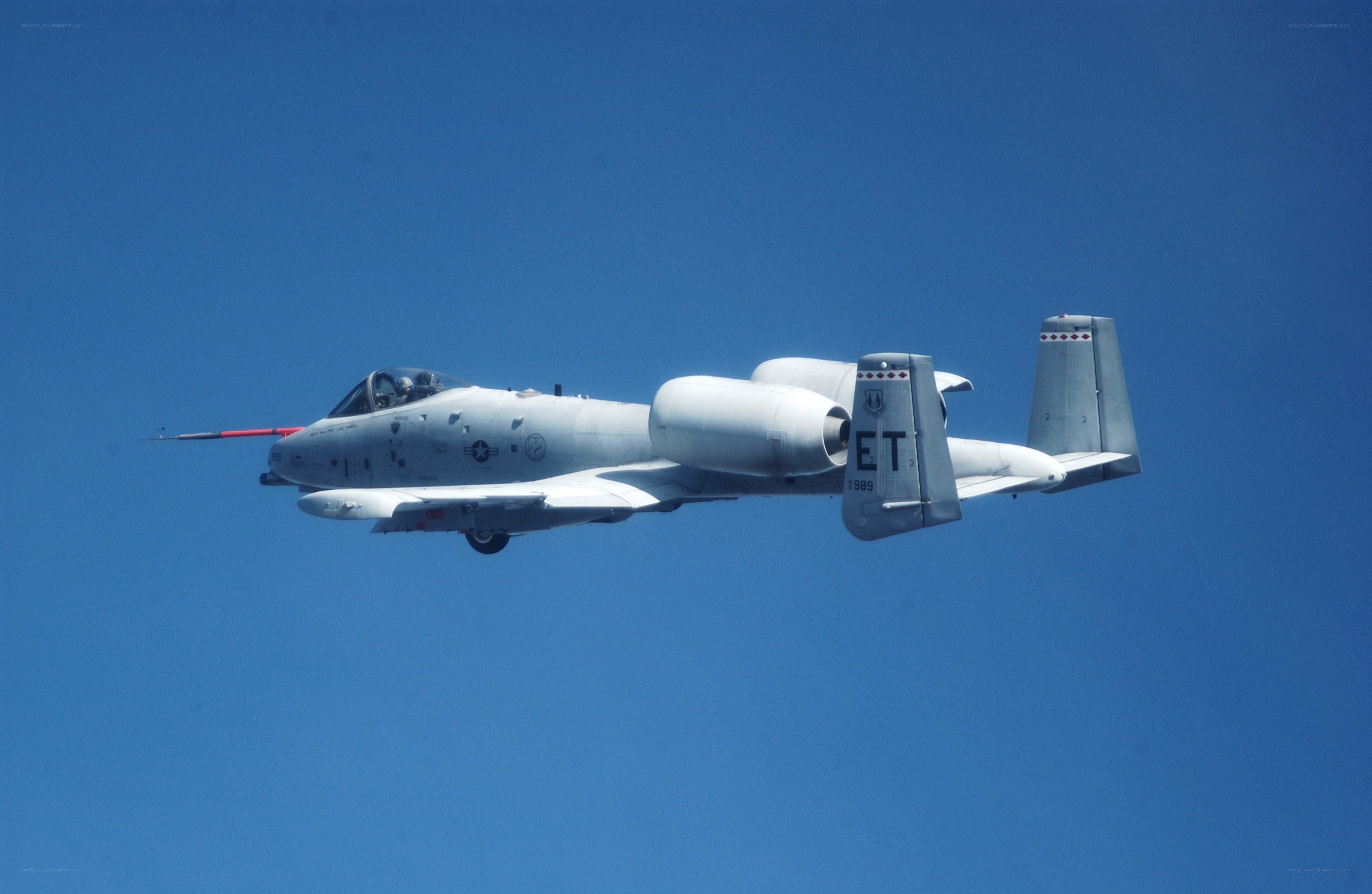 A-10 Thunderbolt II in flight