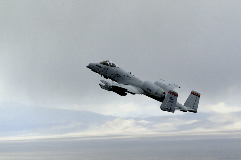 A-10 Thunderbolt II in flight
