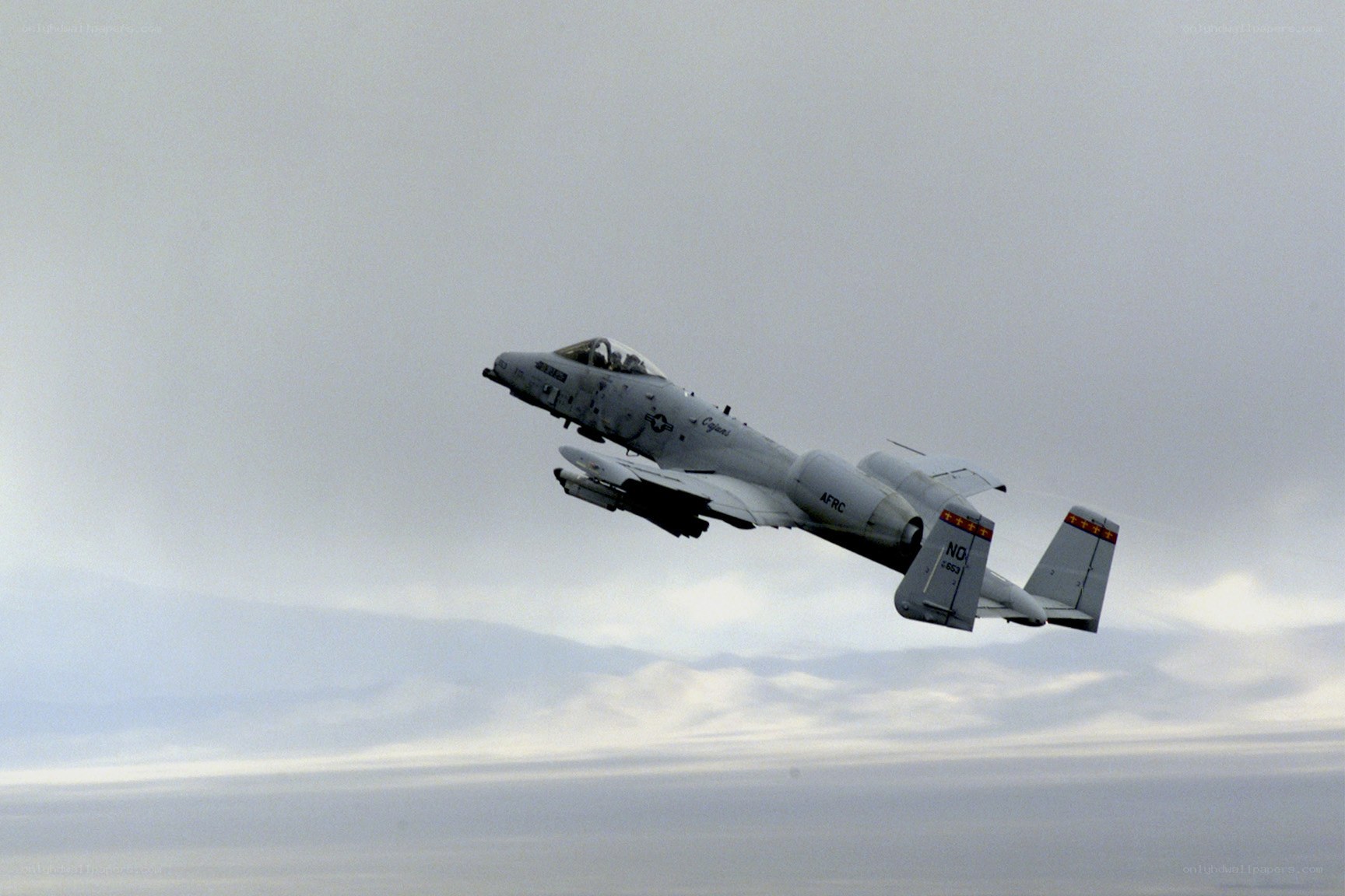 A-10 Thunderbolt II in flight