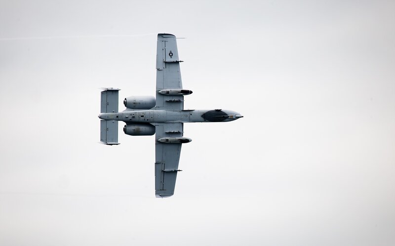 A-10 Thunderbolt II in flight