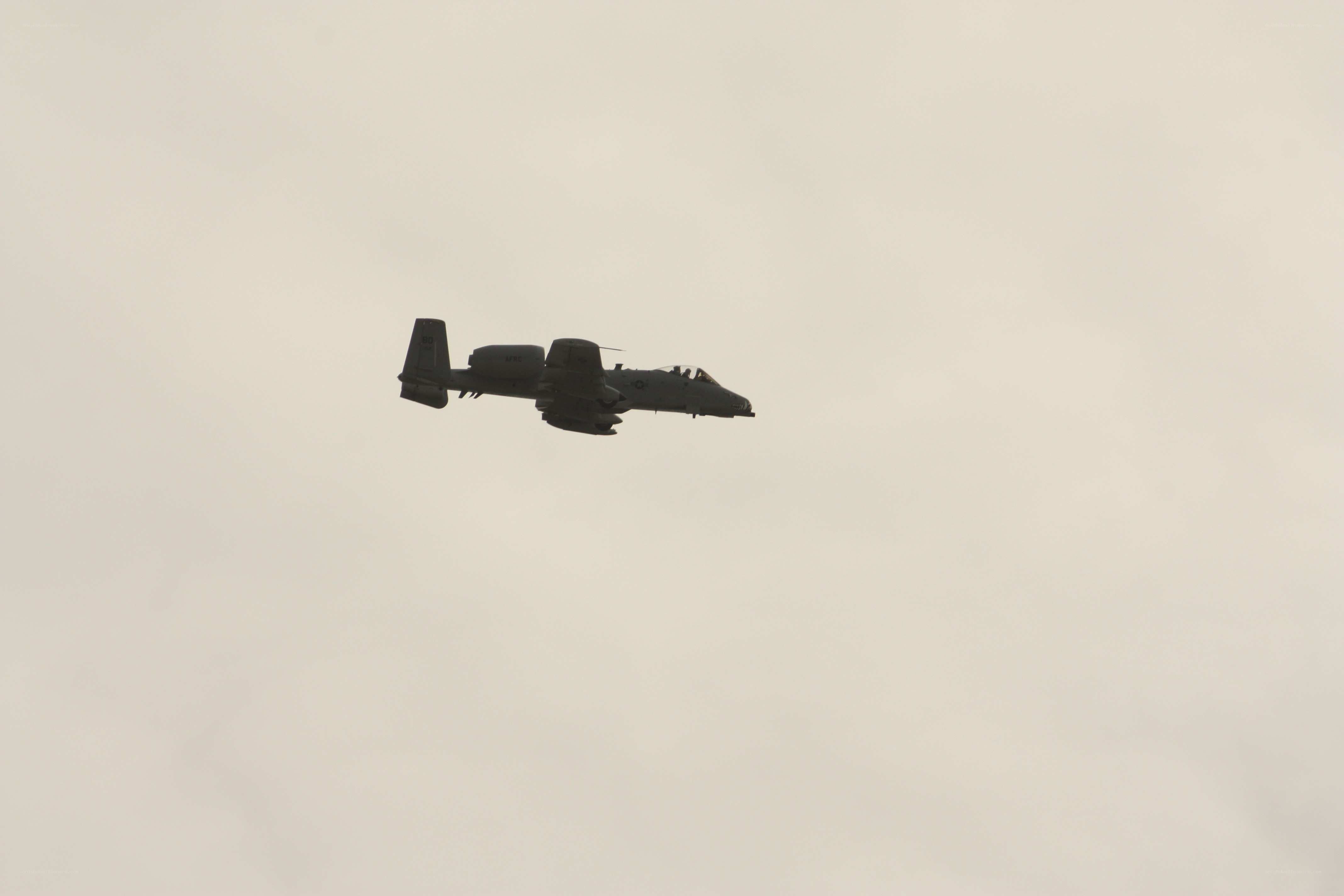 A-10 Thunderbolt II in flight