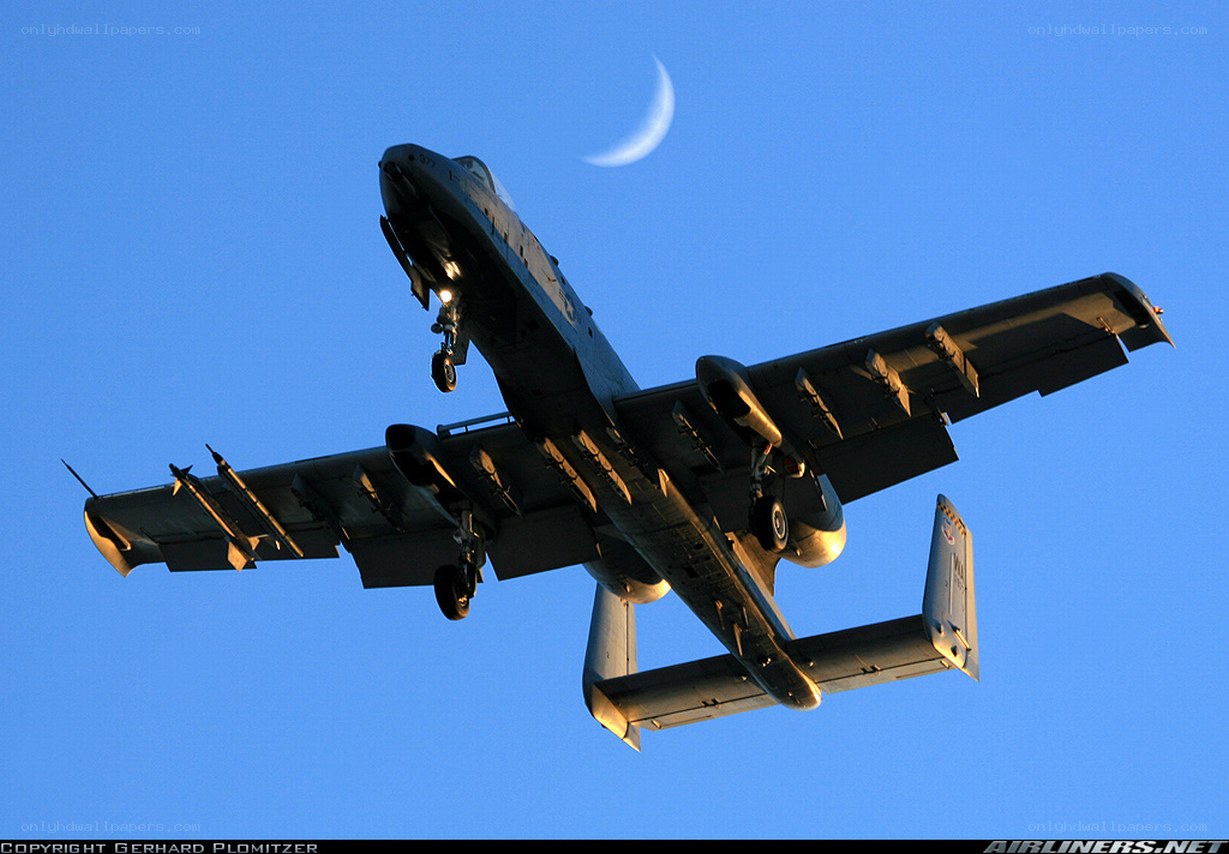 A-10 Thunderbolt II in flight