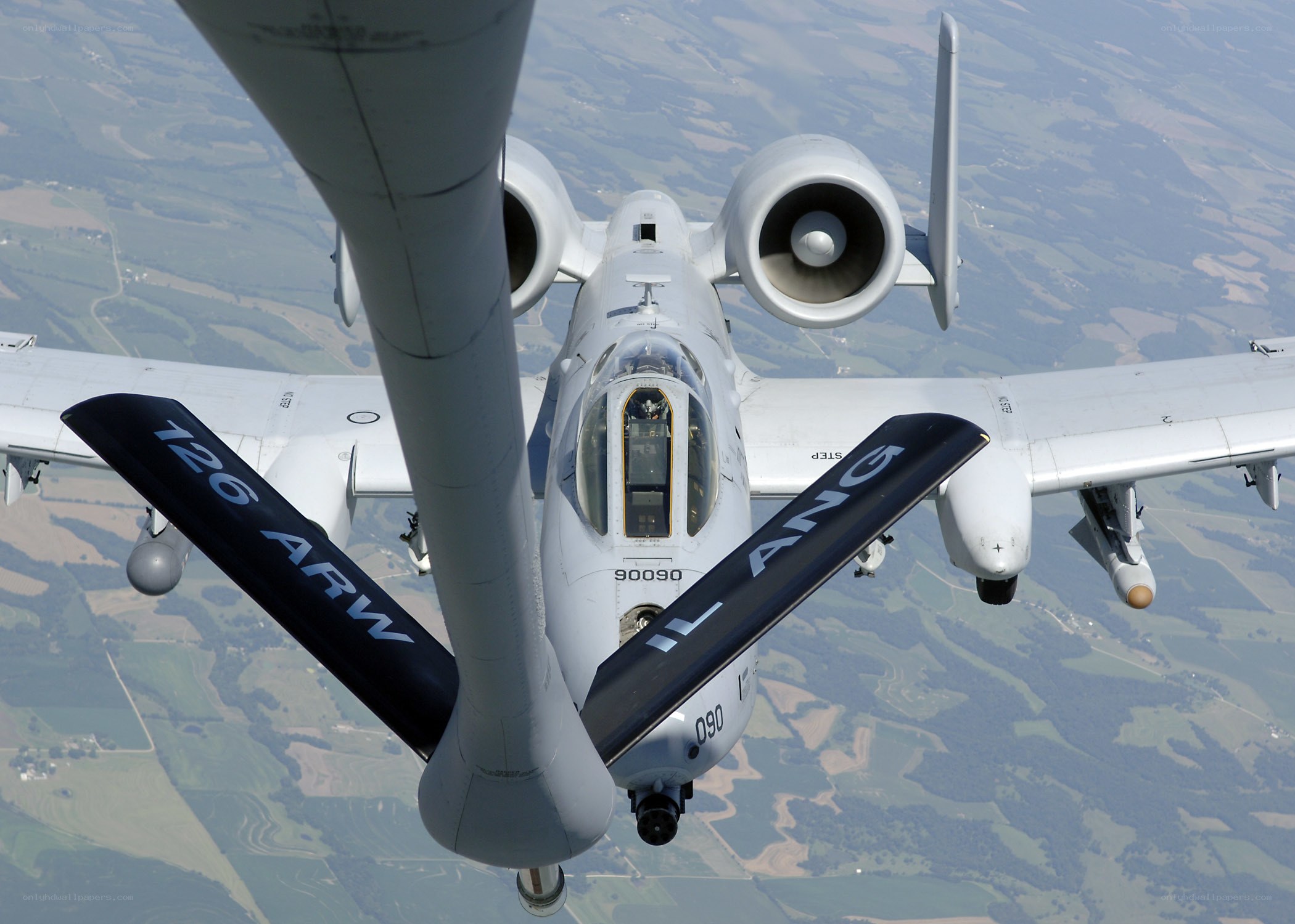 A-10 Thunderbolt II in flight
