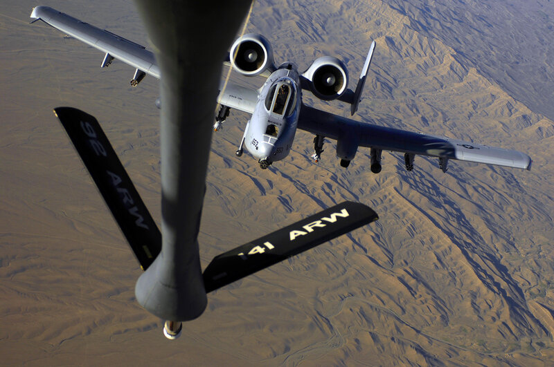 A-10 Thunderbolt II in flight
