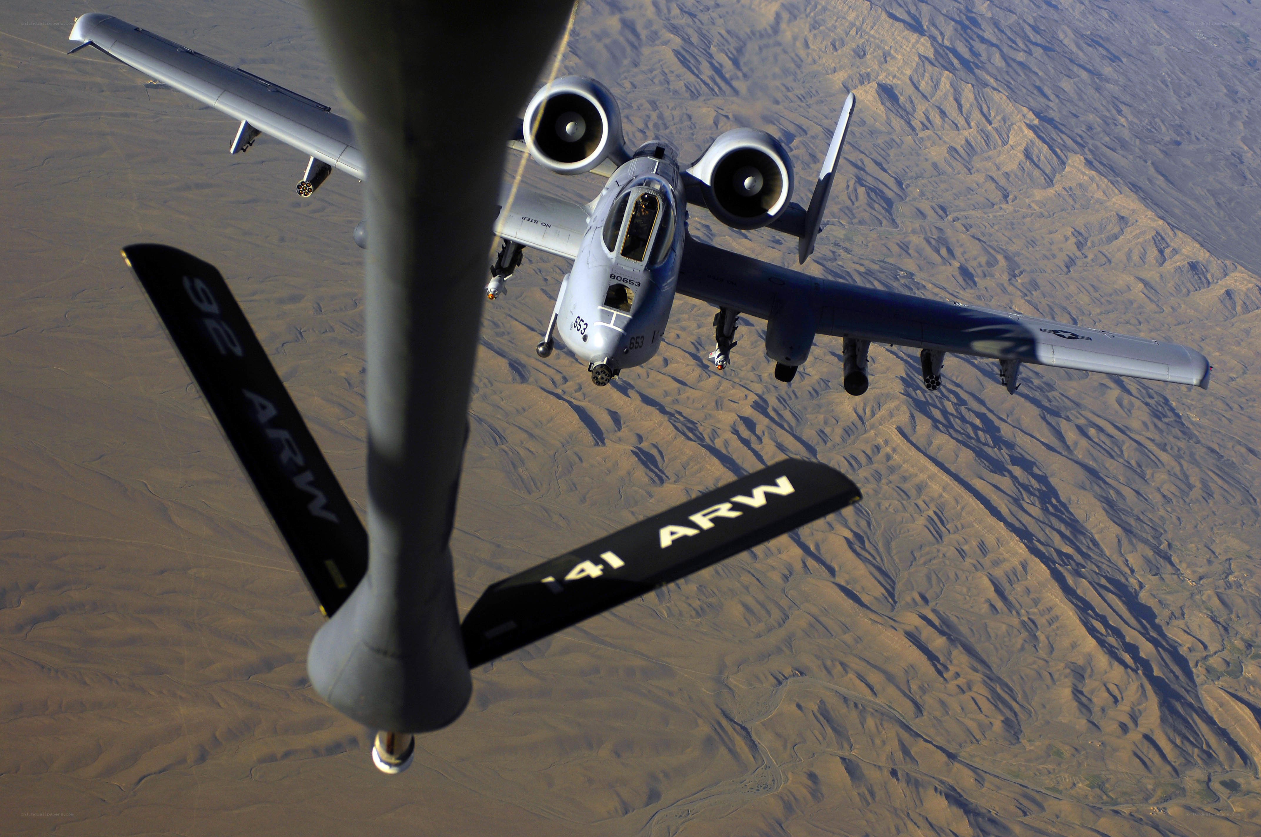 A-10 Thunderbolt II in flight