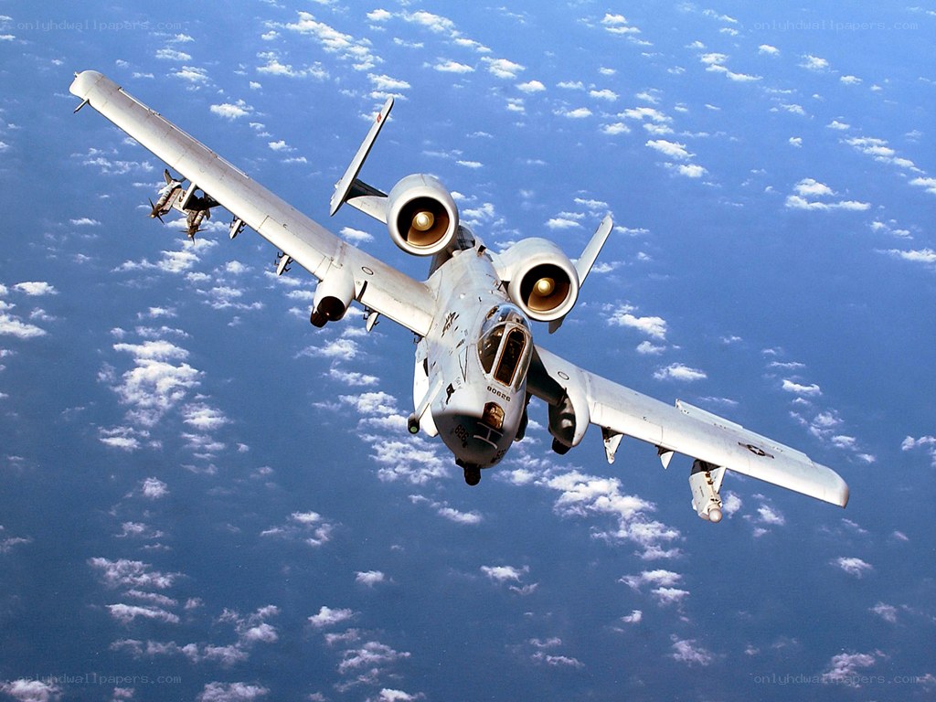 A-10 Thunderbolt II in flight