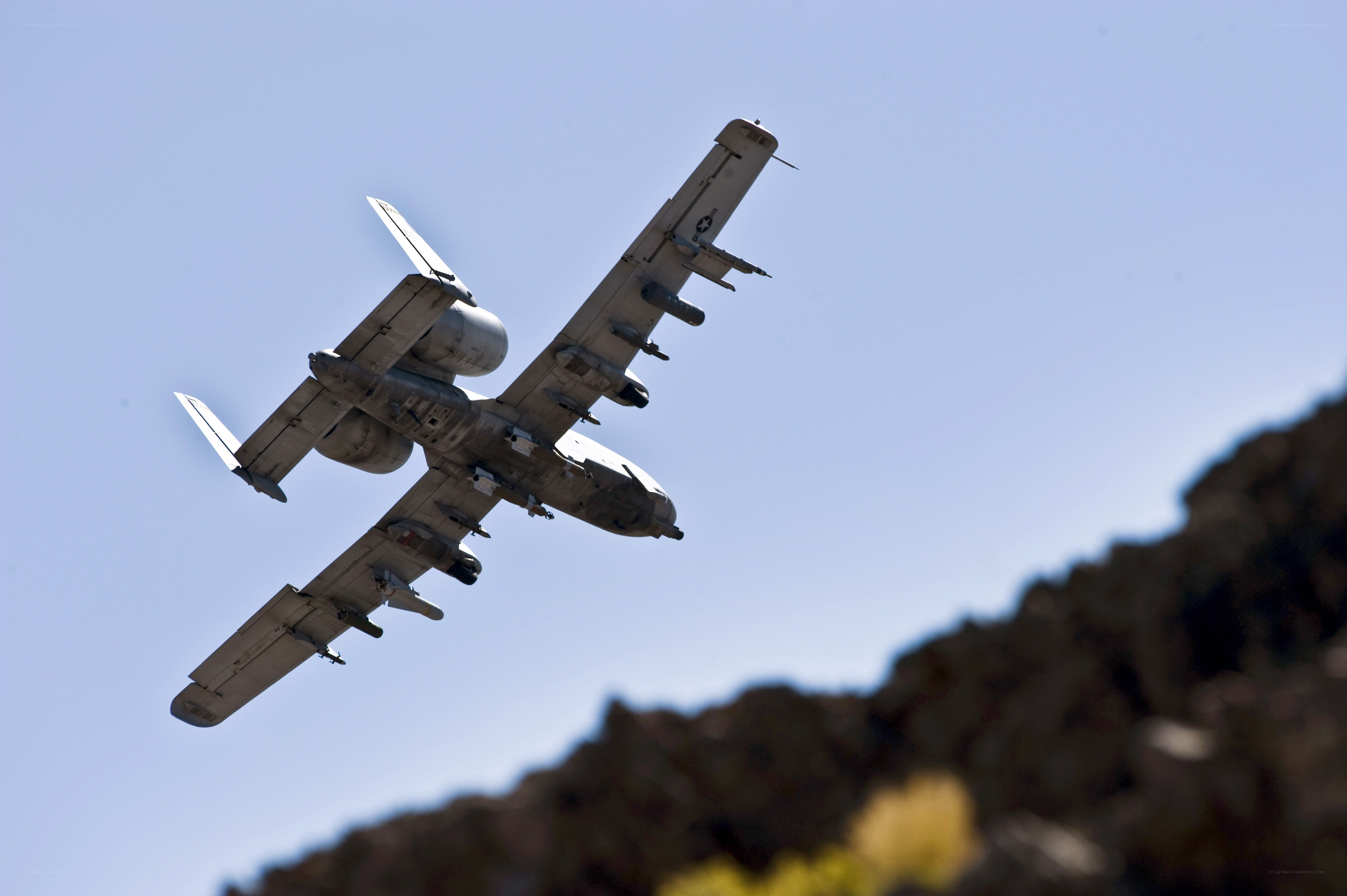 A-10 Thunderbolt II in flight
