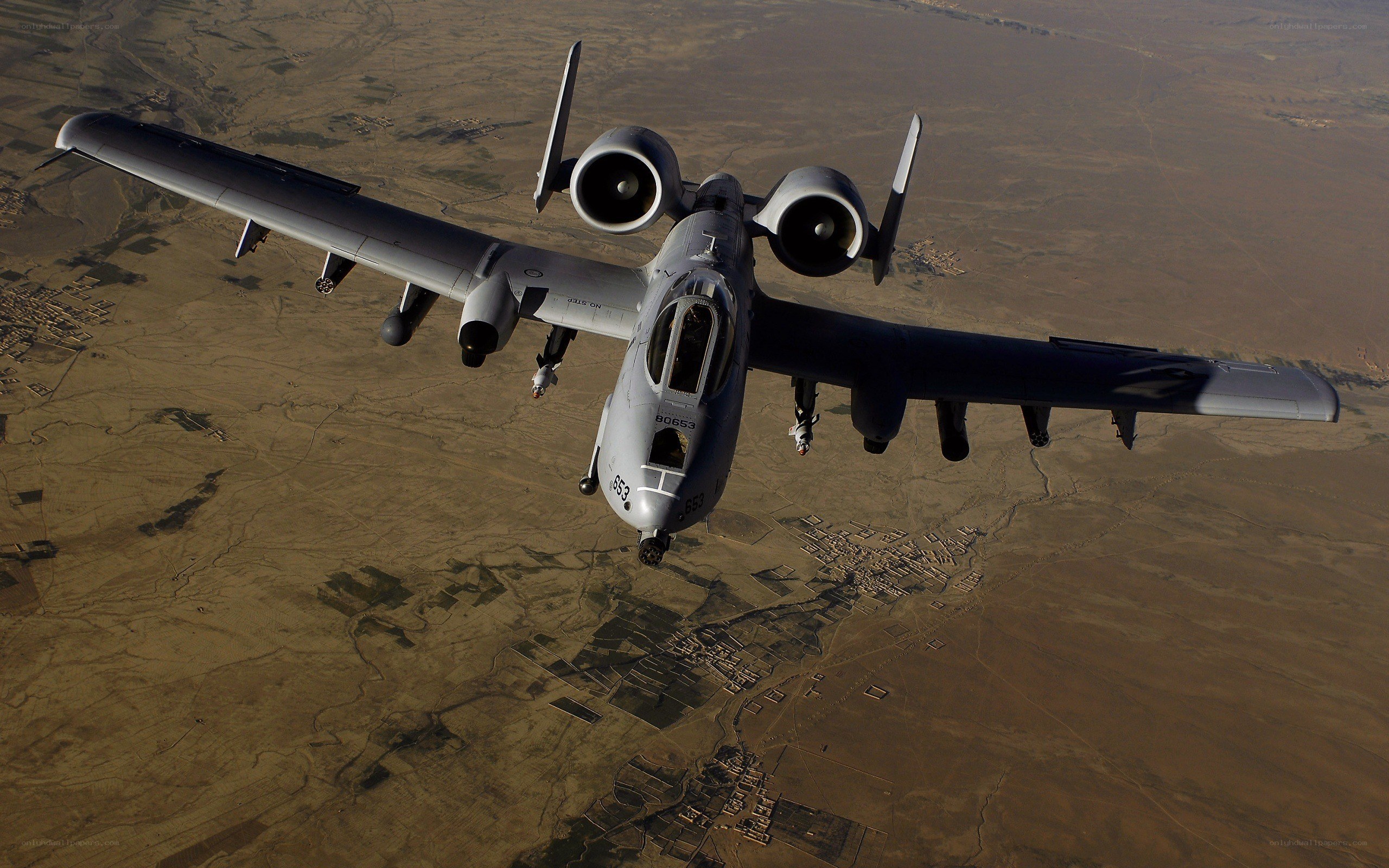 A-10 Thunderbolt II in flight