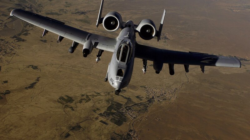 A-10 Thunderbolt II in flight