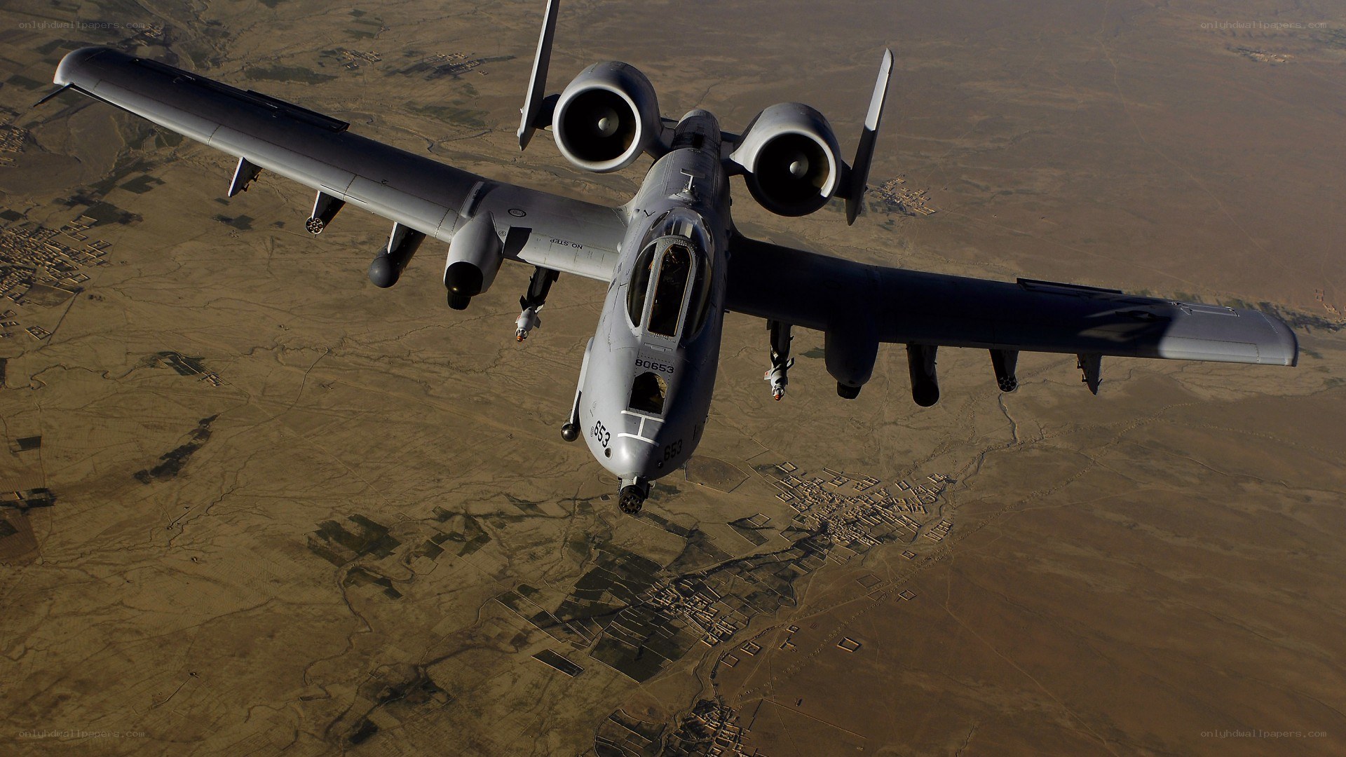 A-10 Thunderbolt II in flight