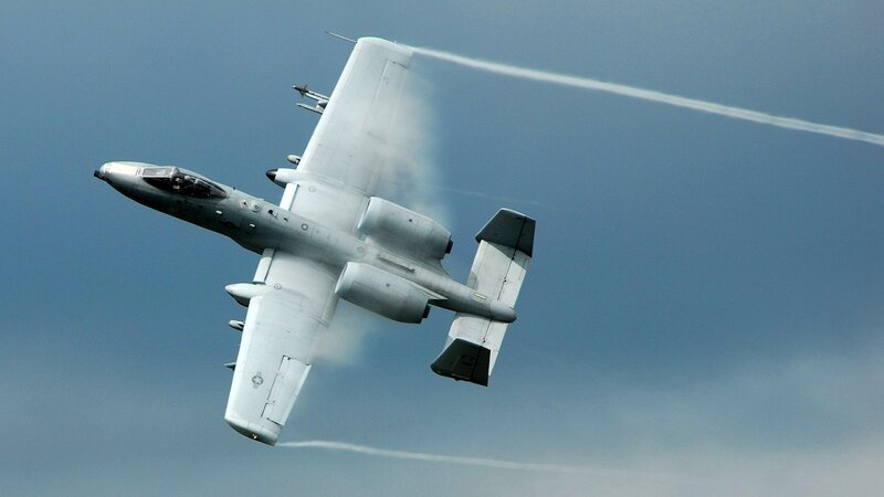 A-10 Thunderbolt II in flight
