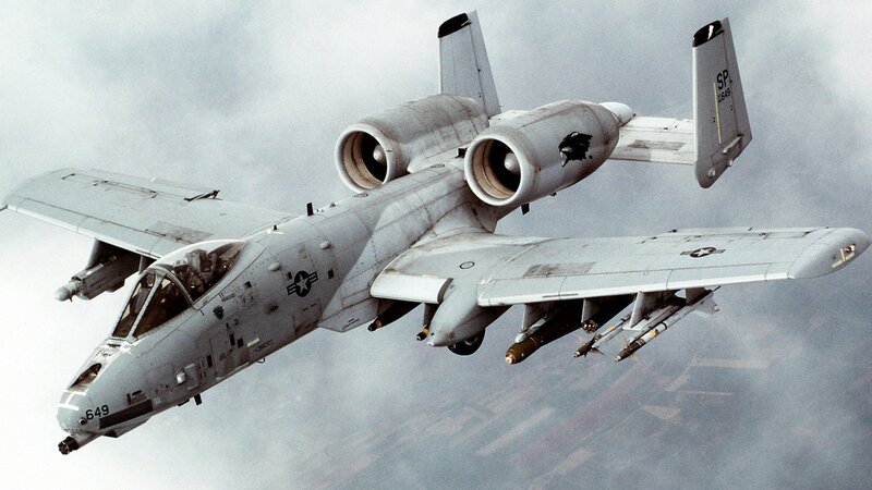A-10 Thunderbolt II in flight
