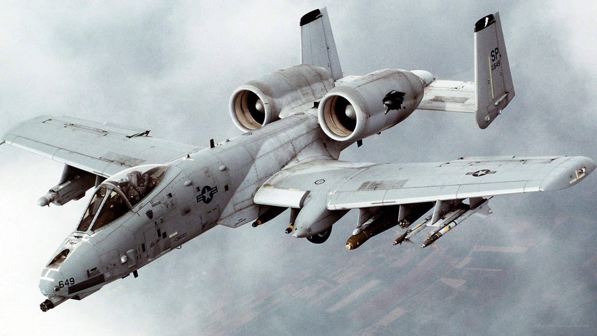 A-10 Thunderbolt II in flight