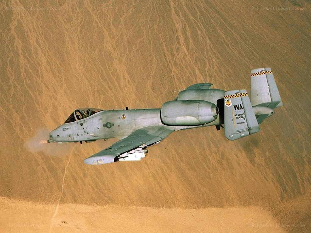 A-10 Thunderbolt II in flight