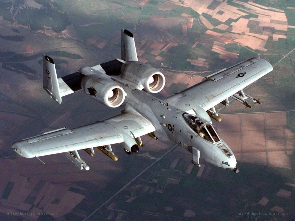 A-10 Thunderbolt II in flight