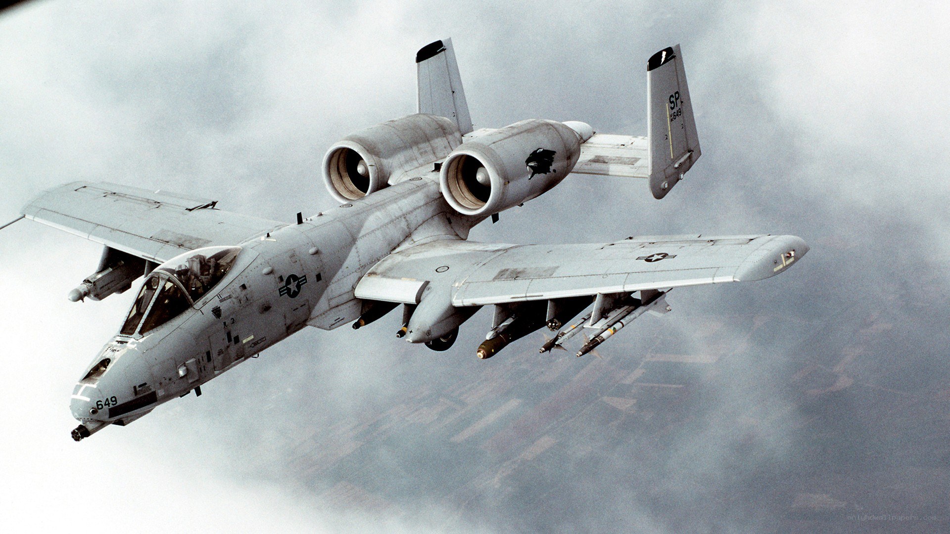 A-10 Thunderbolt II in flight
