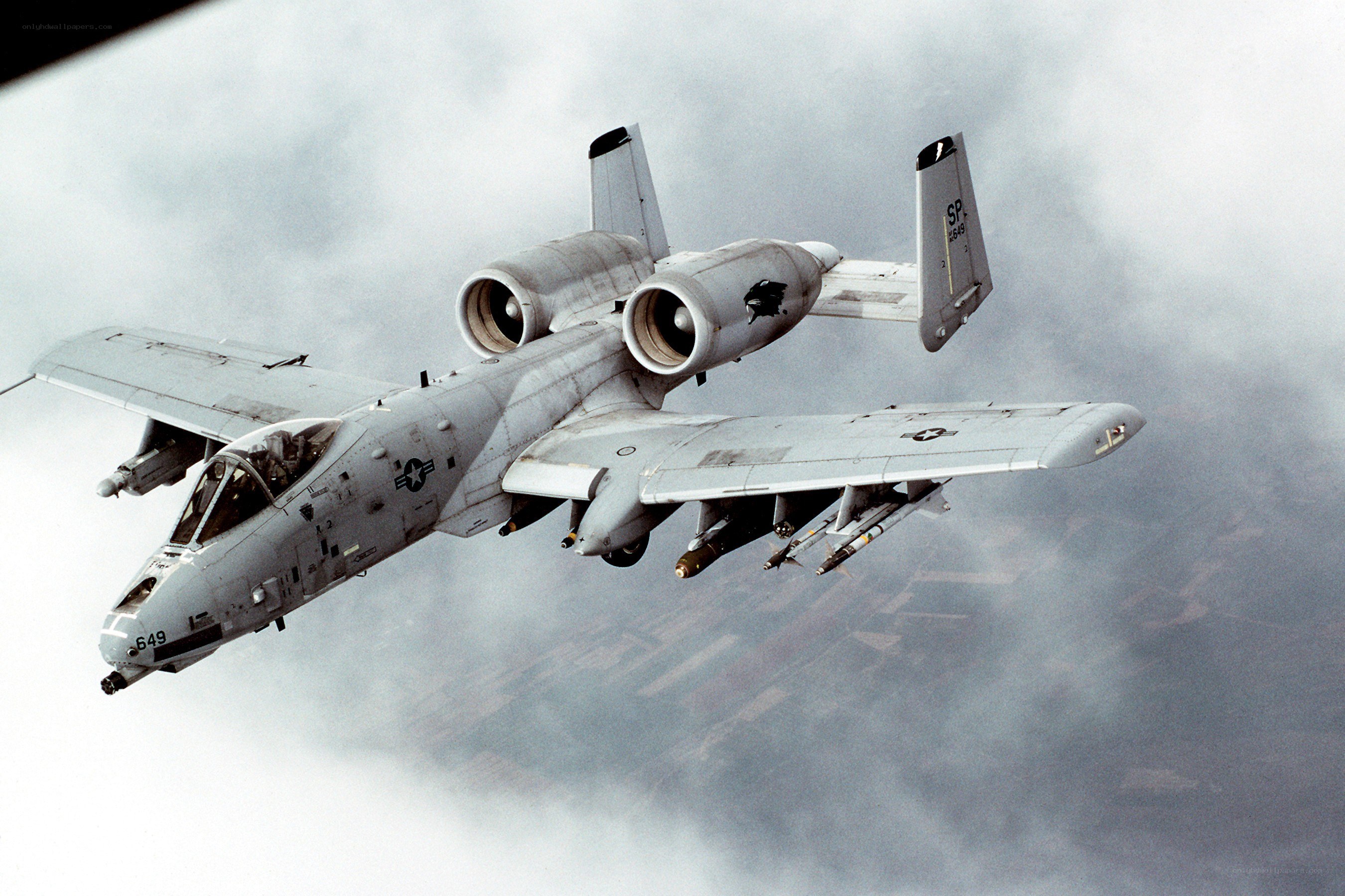 A-10 Thunderbolt II in flight