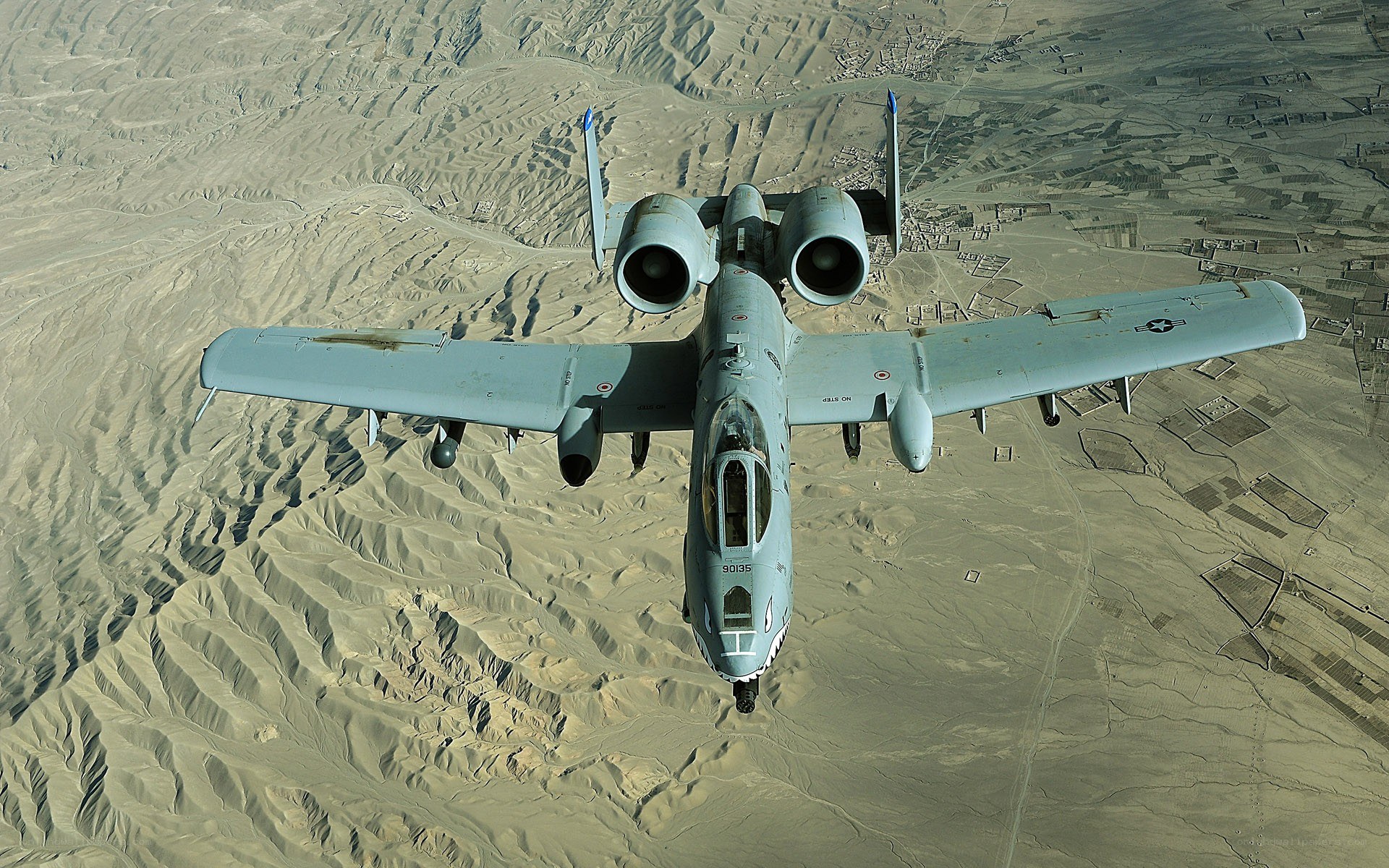 A-10 Thunderbolt II in flight