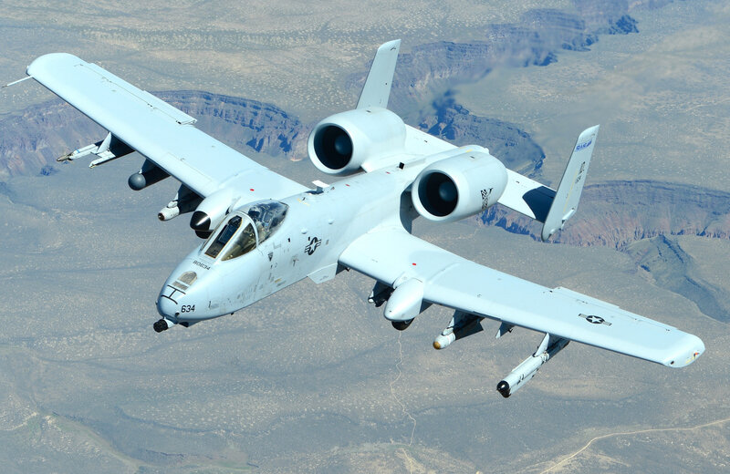 A-10 Thunderbolt II in flight