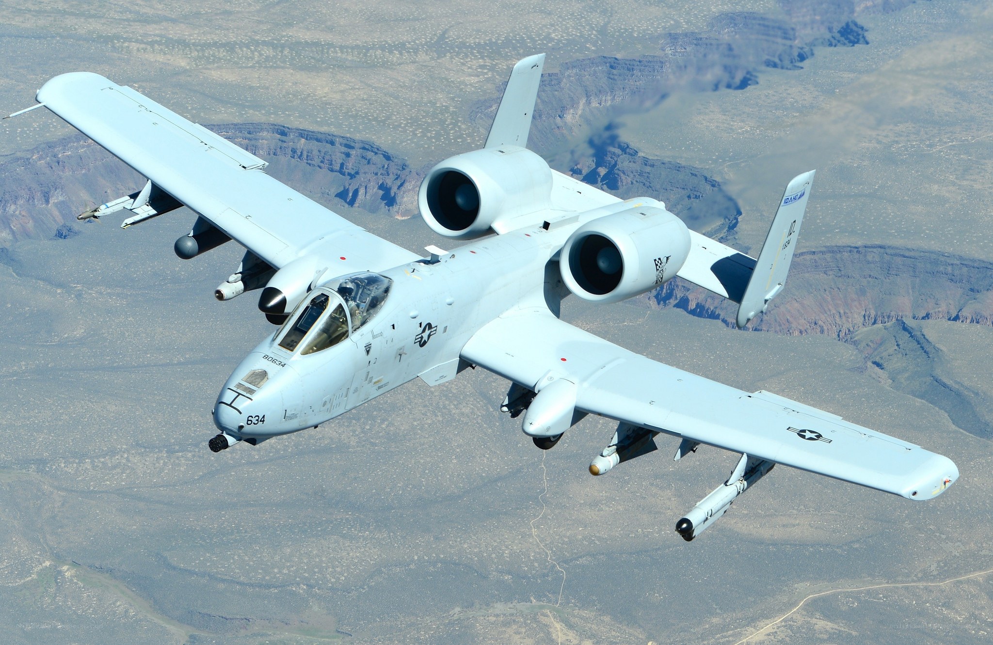 A-10 Thunderbolt II in flight