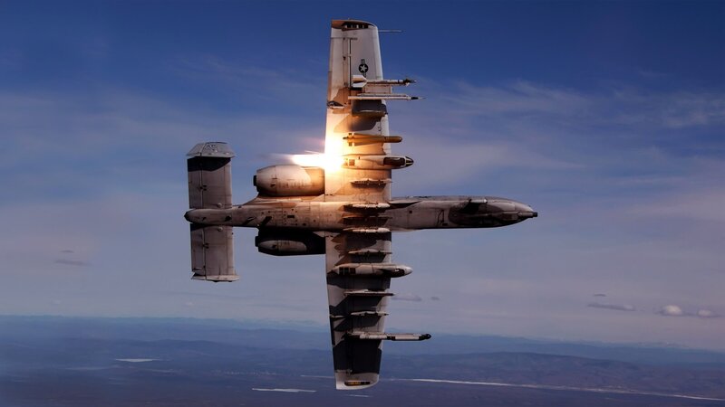 A-10 Thunderbolt II in flight