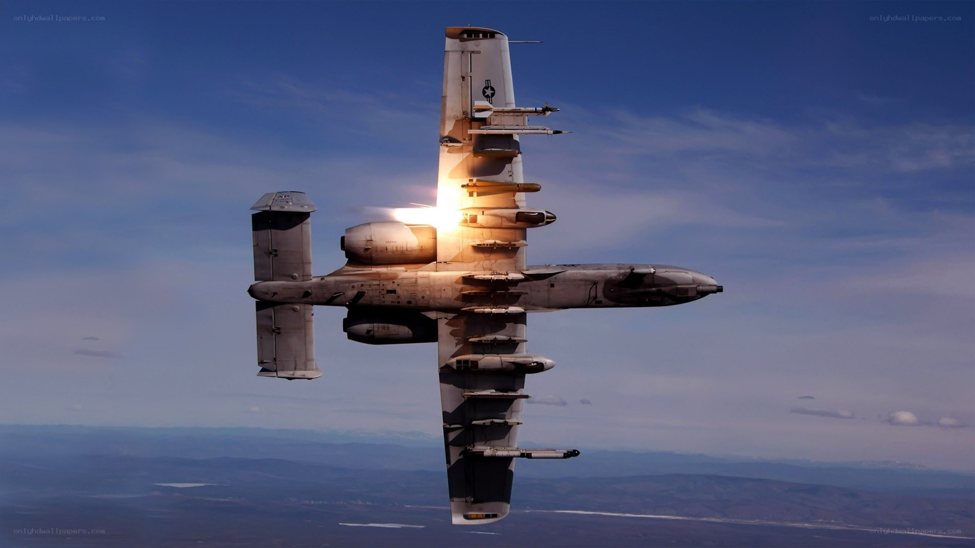 A-10 Thunderbolt II in flight